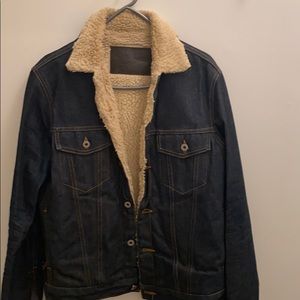 Sherpa jacket (denim)